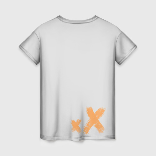 Женская футболка 3D с принтом Кагеяма Тобио, вид сзади #1