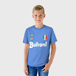 Детская футболка 3D Диего Марадона Наполи Ретро - фото 2