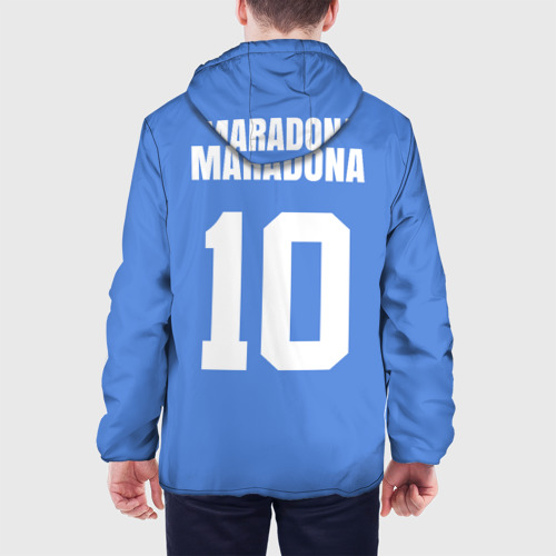Мужская куртка 3D Диего Марадона Наполи Ретро, цвет 3D печать - фото 5