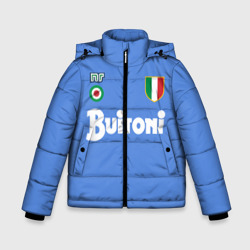 Зимняя куртка для мальчиков 3D Диего Марадона Наполи Ретро