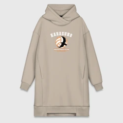 Платье-худи хлопок Karasuno volleyball