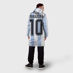 Мужской дождевик 3D Diego Maradona 10 - автограф - фото 2