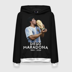 Женская толстовка 3D Diego Maradona