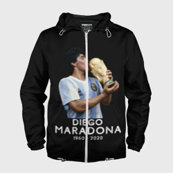 Мужская ветровка 3D Diego Maradona