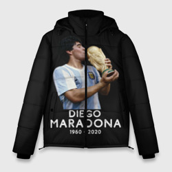 Мужская зимняя куртка 3D Diego Maradona