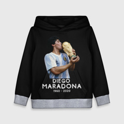 Детская толстовка 3D Diego Maradona