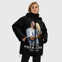 Женская зимняя куртка Oversize Diego Maradona - фото 2