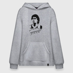 Худи SuperOversize хлопок Diego Maradona