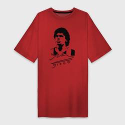 Платье-футболка хлопок Diego Maradona