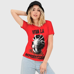 Женская футболка 3D Slim Viva LA - фото 2