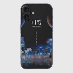 Чехол для iPhone 16 силиконовый с защитой камеры Король