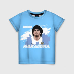 Детская футболка 3D Диего Марадона