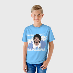Детская футболка 3D Диего Марадона - фото 2