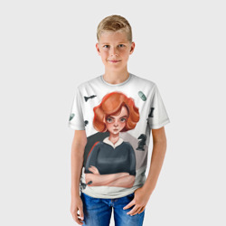 Детская футболка 3D Ход Королевы - фото 2