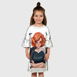 Детское платье 3D Ход Королевы - фото 2