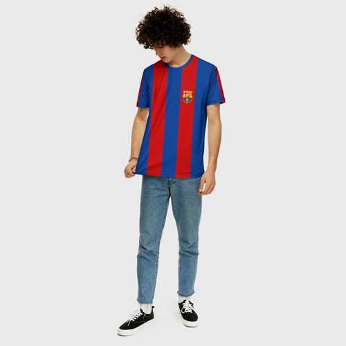 Мужская футболка 3D+ Барселона Марадона, цвет 3D печать - фото 5