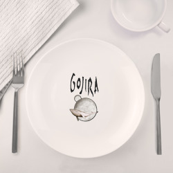 Набор: тарелка + кружка Gojira - фото 2