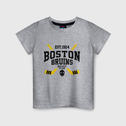 Детская футболка хлопок Бостон Брюинз