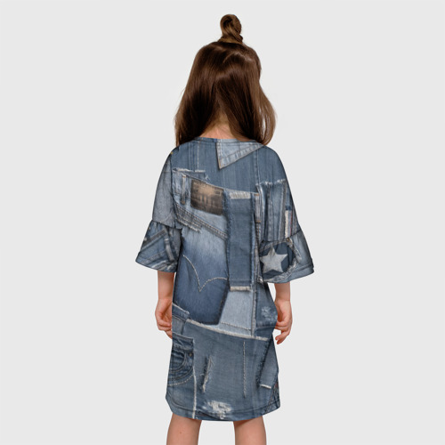 Детское платье 3D Jeans life - фото 5