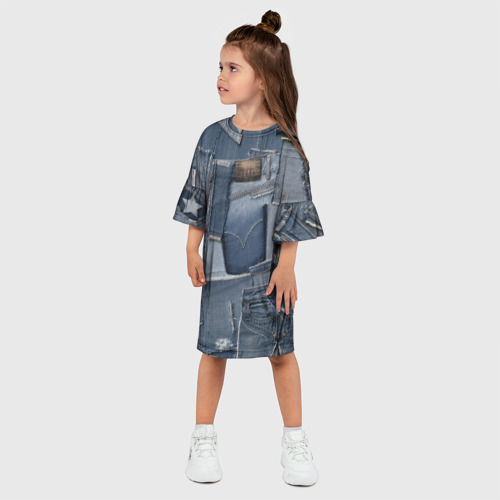 Детское платье 3D Jeans life - фото 3