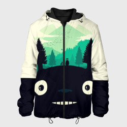 Мужская куртка 3D Тоторо охраняет лес