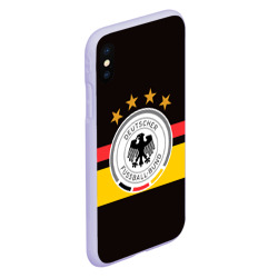 Чехол для iPhone XS Max матовый Сборная Германии - фото 2