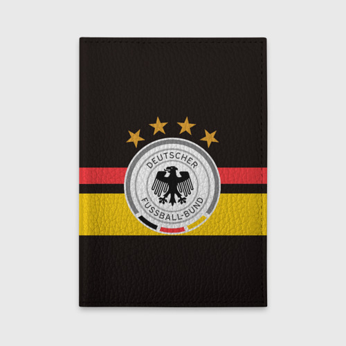 Обложка для автодокументов Сборная Германии, цвет черный