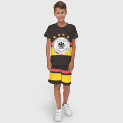 Детский костюм с шортами 3D Сборная Германии - фото 2