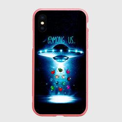 Чехол для iPhone XS Max матовый Среди Нас