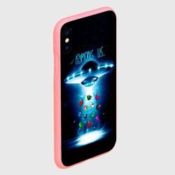 Чехол для iPhone XS Max матовый Среди Нас - фото 2
