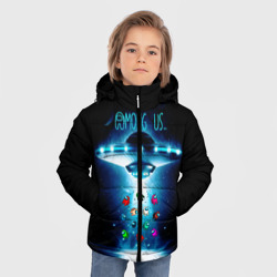 Зимняя куртка для мальчиков 3D Среди Нас - фото 2