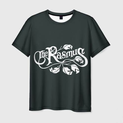Мужская футболка 3D с принтом The Rasmus, вид спереди #2
