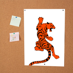 Постер тигр - фото 2