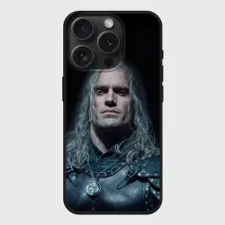 Чехол силиконовый для Apple iPhone 15 Pro матовый Ведьмак 2 сезон