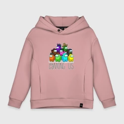 Детское худи Oversize хлопок Among Us - большая компания!