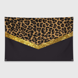 Флаг-баннер Леопардовый принт