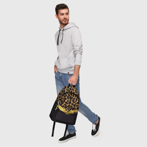 Рюкзак 3D Леопардовый принт - фото 6