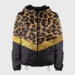 Женская куртка 3D Леопардовый принт