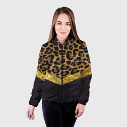 Женская куртка 3D Леопардовый принт - фото 2