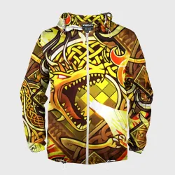 Мужская ветровка 3D CS GO - dragon lore история о драконе