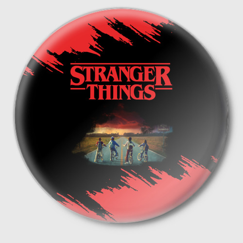 Значок Stranger Things, цвет белый