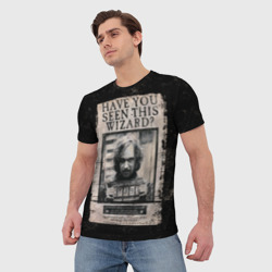 Мужская футболка 3D Sirius Black - фото 2