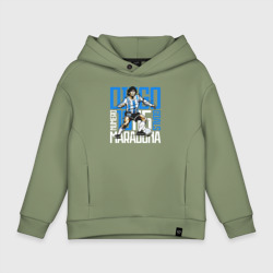 Детское худи Oversize хлопок 10 Diego Maradona