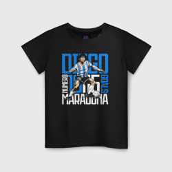 Детская футболка хлопок 10 Diego Maradona