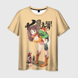 Мужская футболка 3D Nanatsu no Taizai грудь