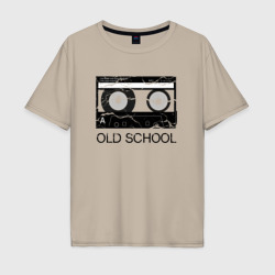 Мужская футболка хлопок Oversize Old school