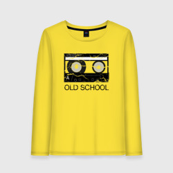 Женский лонгслив хлопок Old school