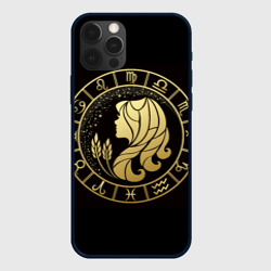 Чехол для iPhone 12 Pro Max Дева в золотом стиле