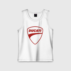 Детская майка хлопок Ducati Logo Дукати Лого