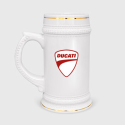 Кружка пивная Ducati Logo Дукати Лого